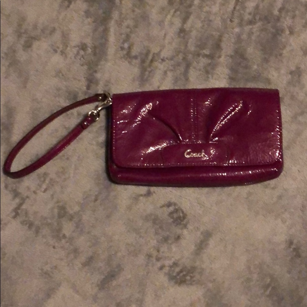 Coach wrist wallet